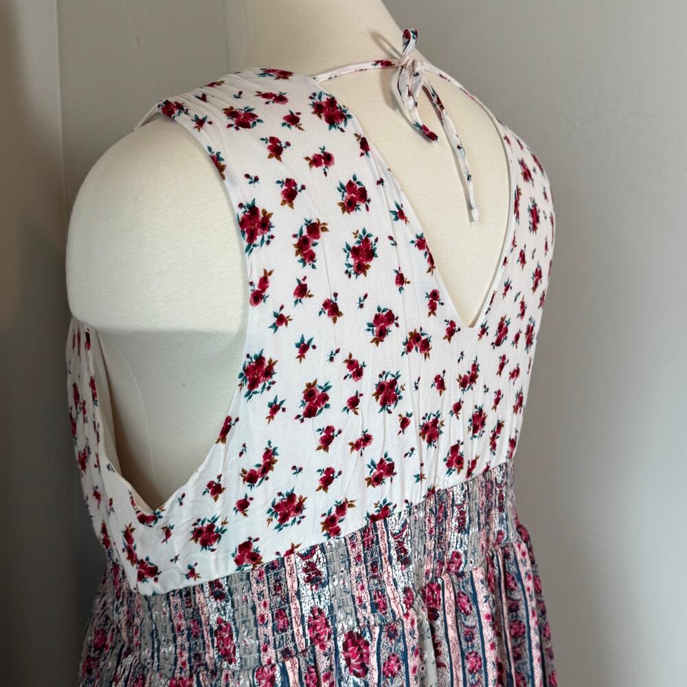 Torrid Floral Mixed-Print Dress - Picture 6 of 9